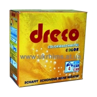 Немецкий Бесфосфатный стиральный порошок DRECO 0,6кг для цветного белья medium