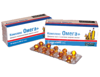 Комплекс Омега+ – Источник полиненасыщенных жирных кислот Омега 3, 6 medium
