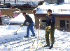 Уборка снега в Киеве.Киев центр.